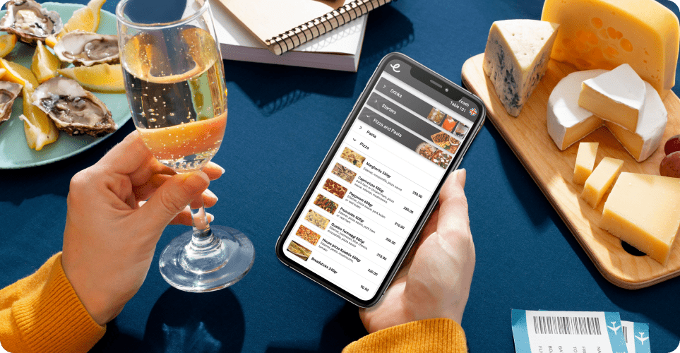 tableside ordering (qr order) ecash